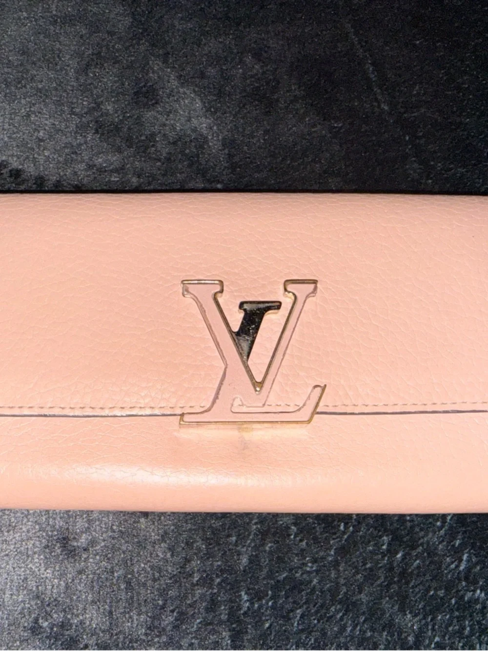 Louis Vuitton Pink Leather Chain Wallet Full Set with Box - Picture 2 of 14